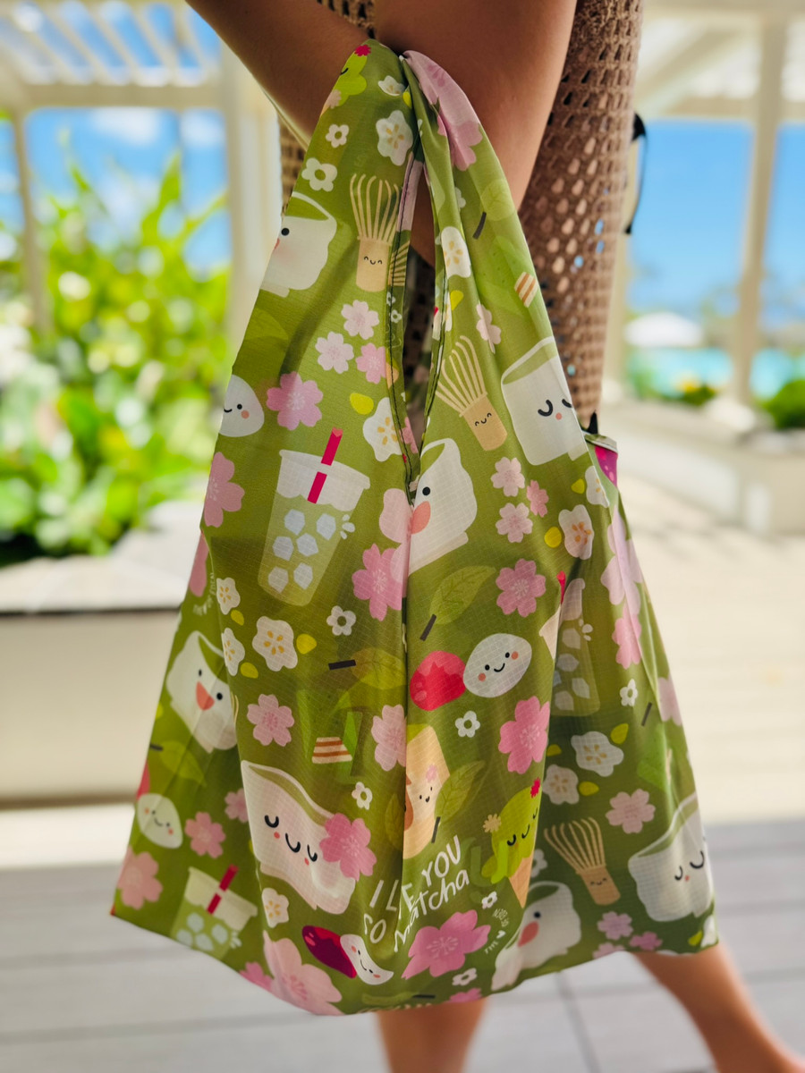 Medium Tote: I Love You So Matcha