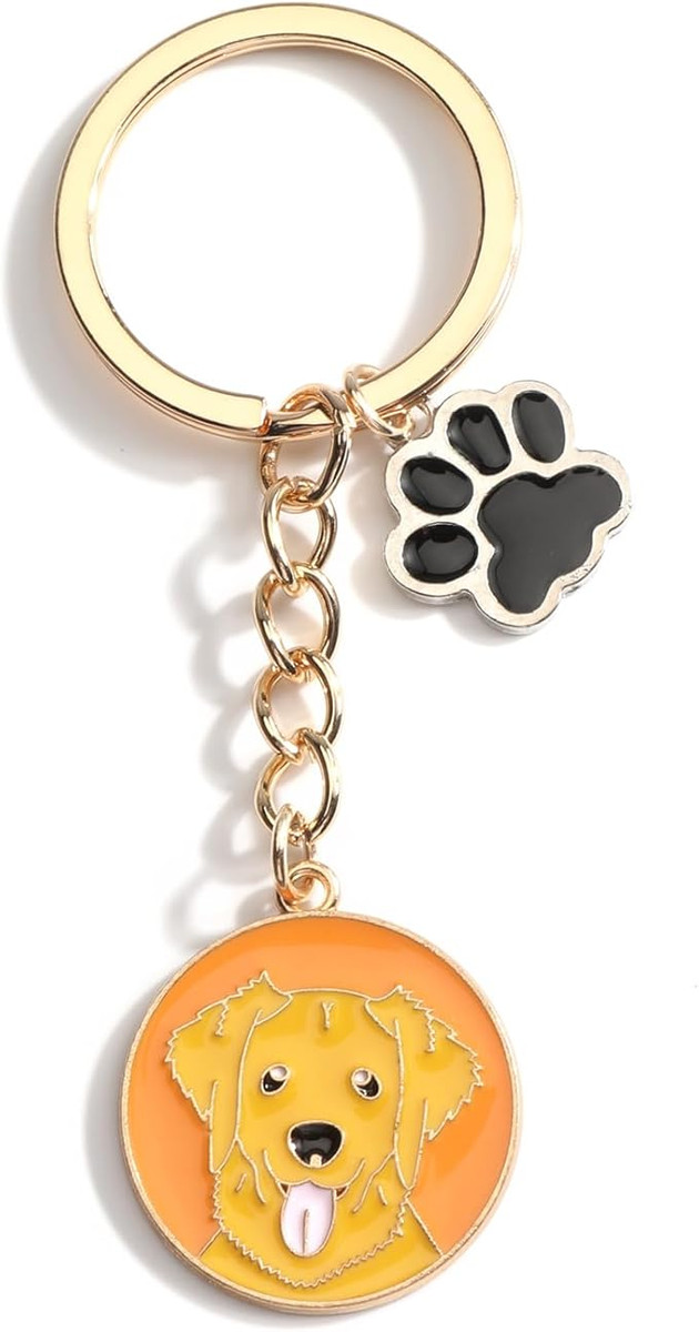 Keychain: Golden Retriever