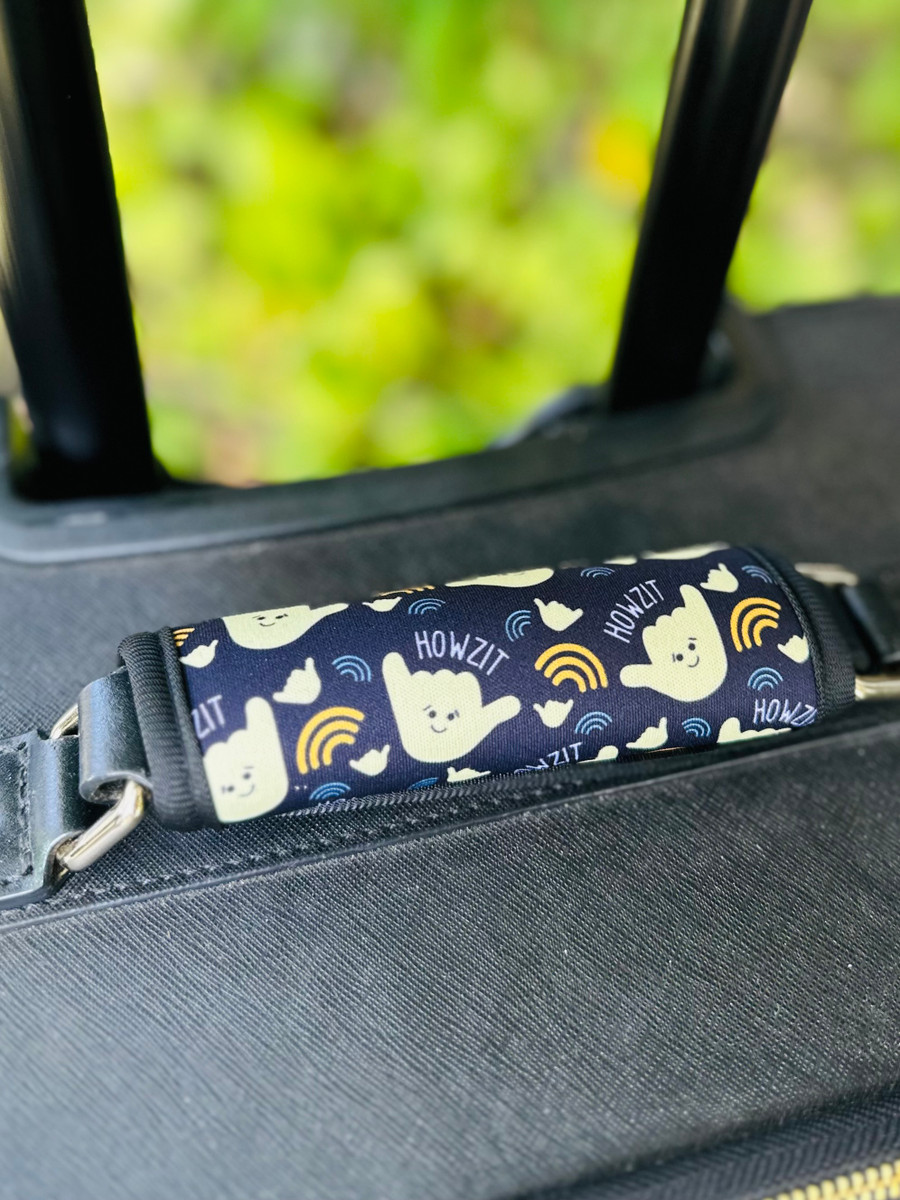 Luggage Wrap: Howzit Shaka Navy