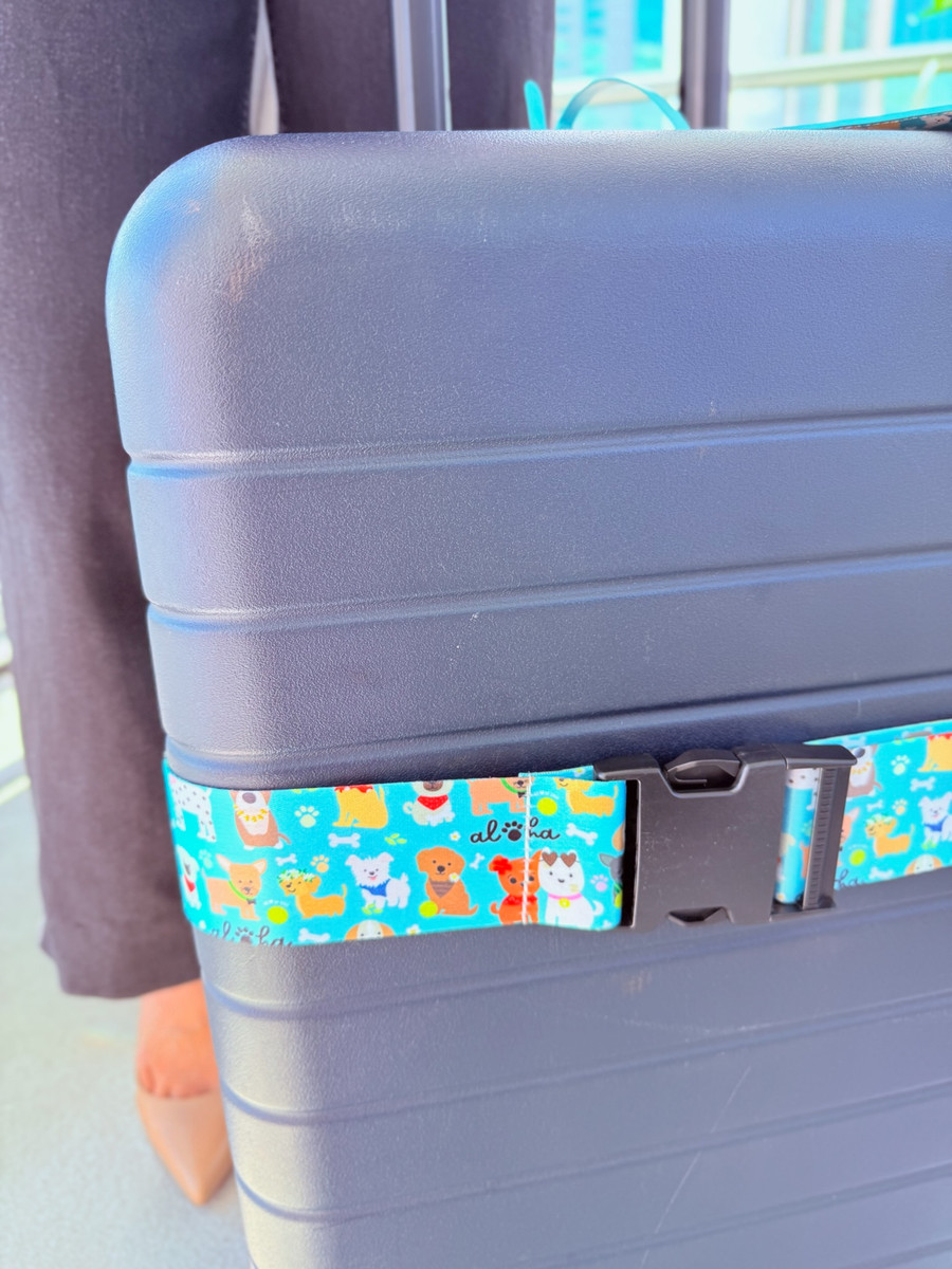 Luggage Strap: Bark Park