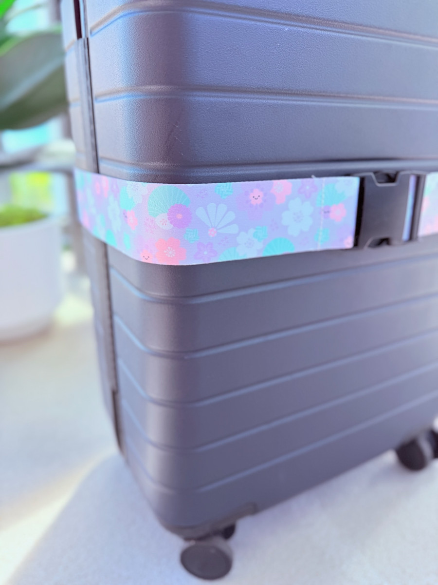 Luggage Strap: Fukuoka In Springtime