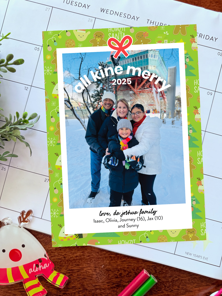 [PREORDER] Holiday Card: All Kine Merry Lime