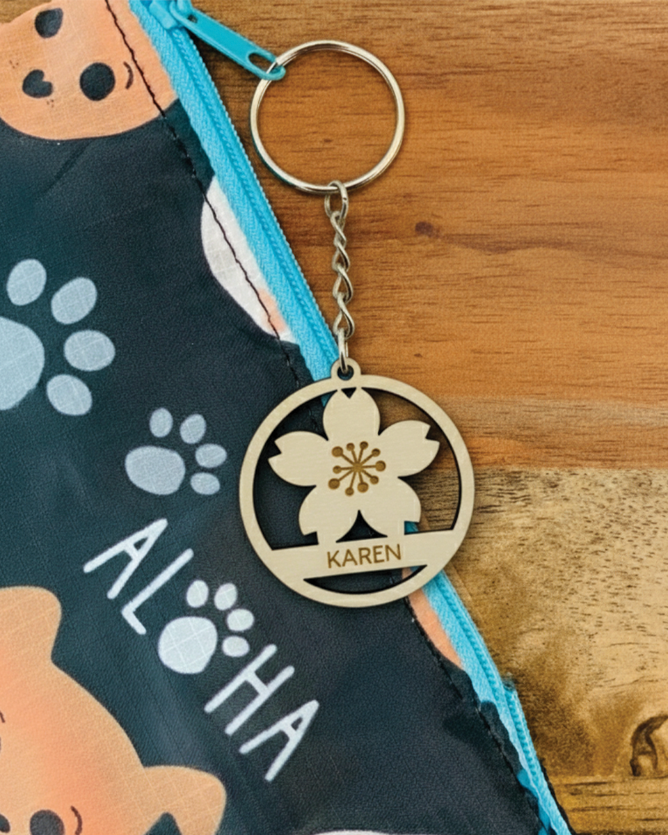 [PREORDER] Custom Keychain: Sakura
