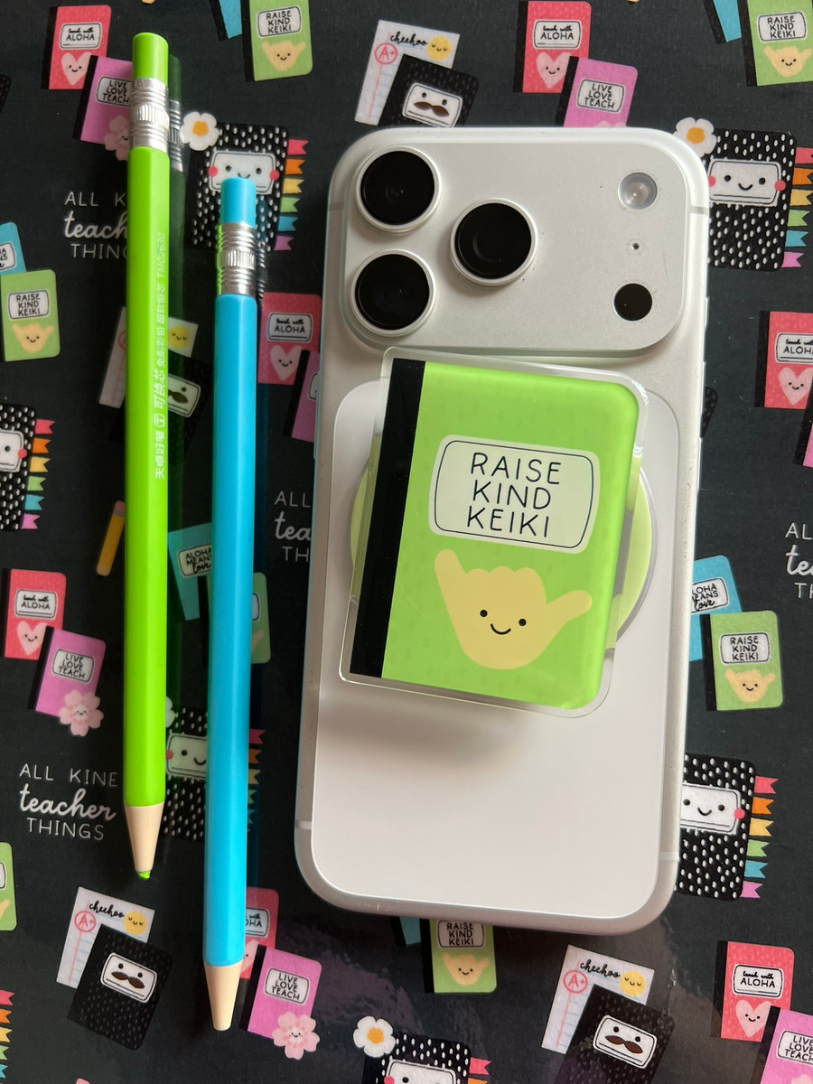 All Kine Snaps: Teach With Aloha (Green)