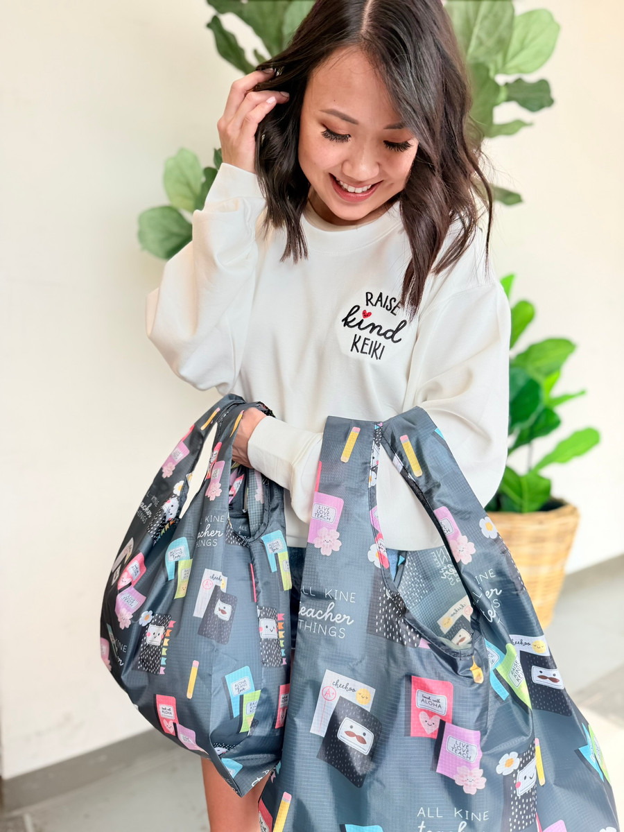 Medium Tote: All Kine Teacher Things (No discounts apply)