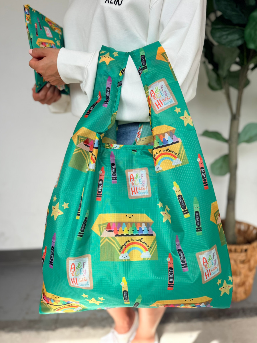 Medium Tote: Colors of Aloha (No discounts apply)