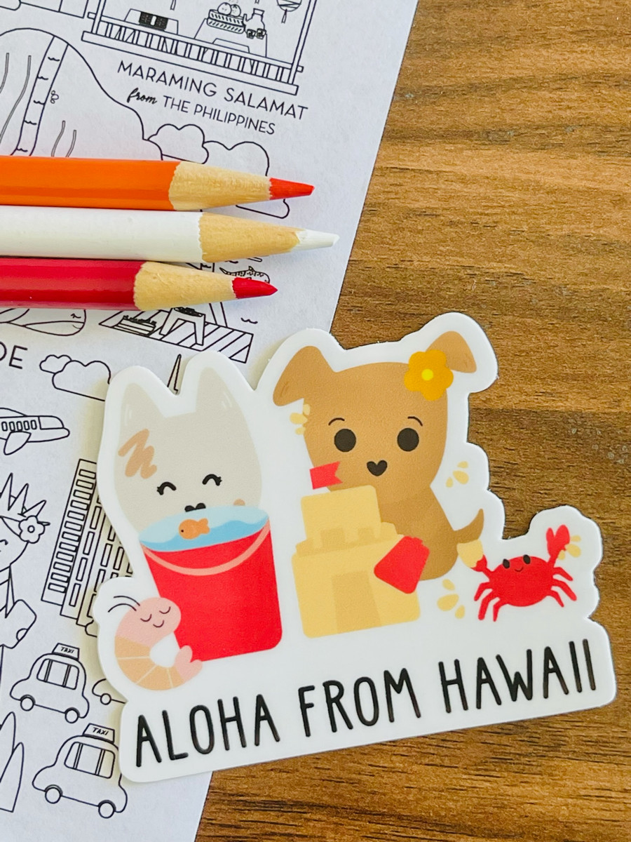 Sticker: Aloha From Hawaii