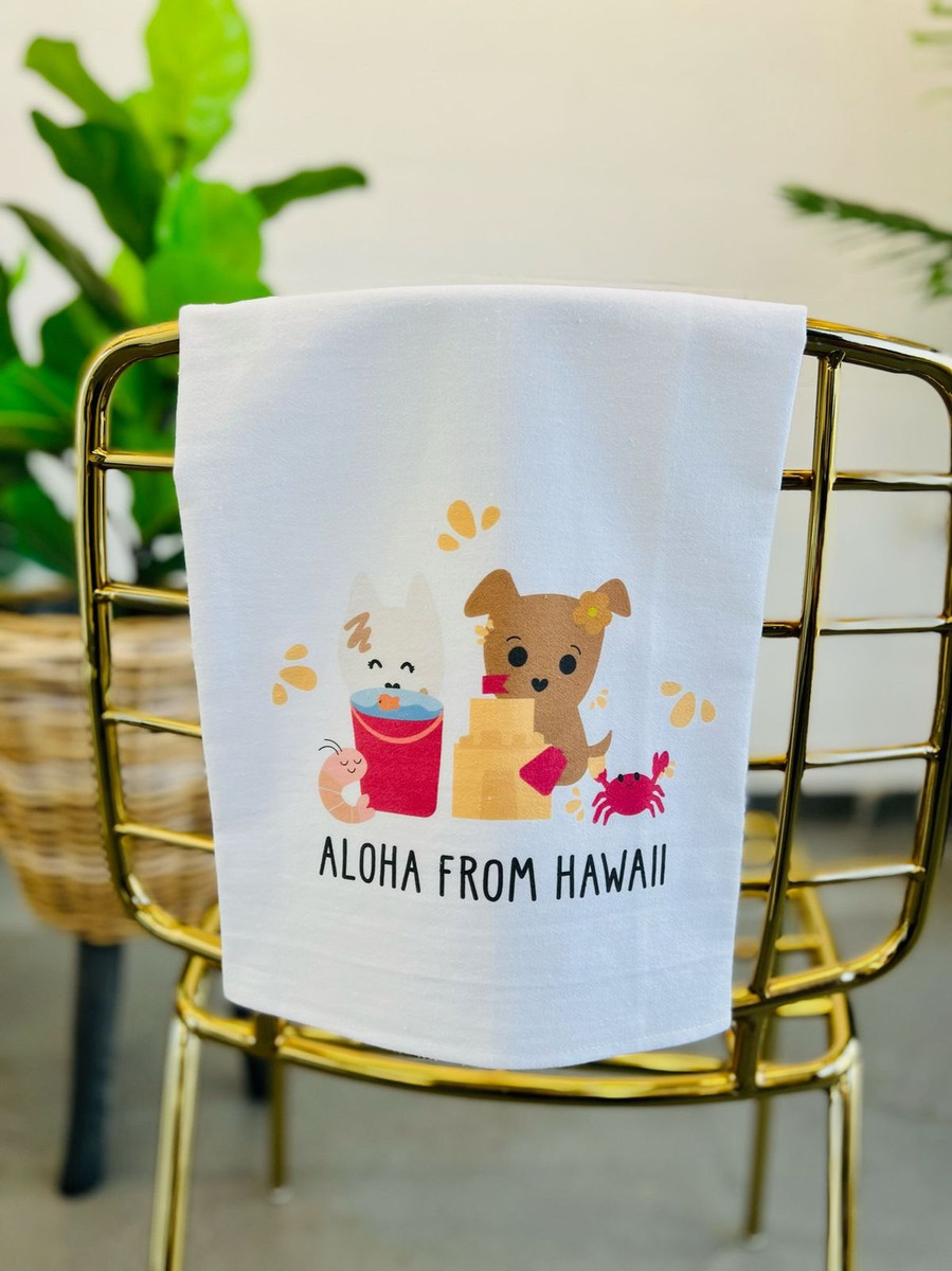 Dish Towel: Aloha from Hawaii