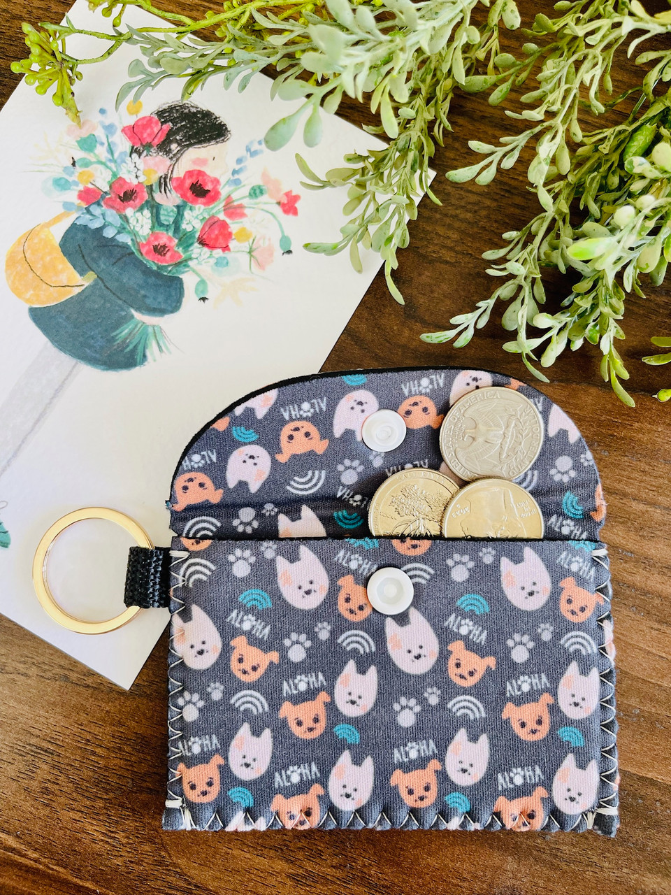 tiny coin pouch gifts - Noodlehead