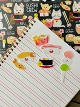 Mini Sticker Pack (set of 6): Sushi Crew