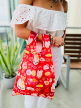 Small Tote: All That & Dim Sum Red