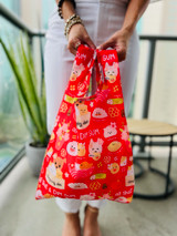 Medium Tote: All That & Dim Sum Red