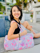 Darling Duffel Bag: Be The Aloha Pastel