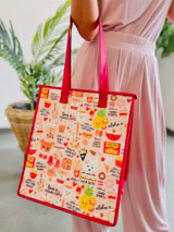 Large Insulated Grocery Bag: Love & Aloha Is...