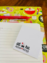 Post It Pad (50 Sheets): Aloha Musubi Flower