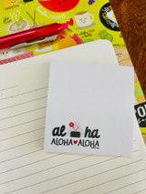 Post It Pad (50 Sheets): Aloha Musubi Flower