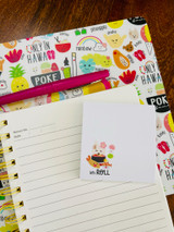 Post It Pad (50 Sheets): Let's Roll