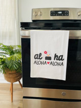 Dish Towel: Aloha Flower Musubi