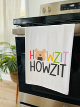 Dish Towel: Howzit Musubi Bear