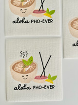 Swedish Dishcloth: Aloha Pho-Ever