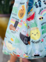 Medium Tote: Happy Hawaii Mint