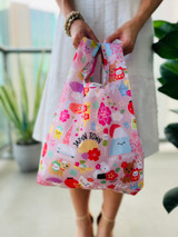 Small Tote: Japan Town Taupe