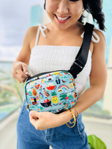 Neo Sling Bag: Happy Hawaii Mint