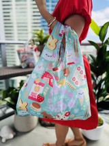 Medium Tote: Everything Nice Teal