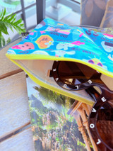 All The Things Pouch: Happy Hawaii Teal
