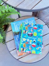 Journal (9.25" x 6.75"): Happy Hawaii Teal