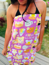 Wrap Waffle Towel: Boo Bear