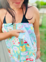 Wrap Waffle Towel: Everything Nice Teal