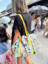 Weekender Travel Bag (with Trolley Pass):  Happy Hawaii Mint