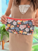 Neoprene Canoe Pouch: Cute Lil Fukuoka