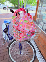 Small Tote: All Kine Snacks Pink