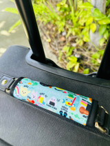 Luggage Wrap: Happy Hawaii Mint