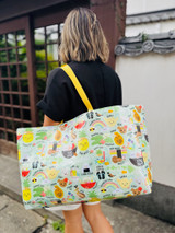 Oversized Crinkle Bag: Happy Hawaii Mint