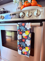 Single Waffle Towel:  Cute Lil Fukuoka