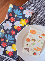 Single Waffle Towel:  Cute Lil Fukuoka