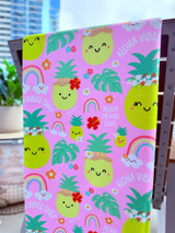 Bocha Waffle Towel: Papale Pineapple