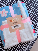 Blanket: Aloha Sakura Lt. Blue