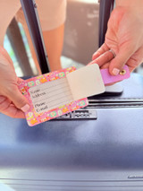Luggage Tag: Everything Nice Lavender