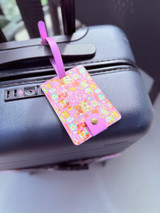 Luggage Tag: Everything Nice Lavender