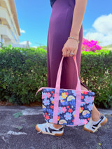 Wide Lunch Bag: Cute Lil Fukuoka