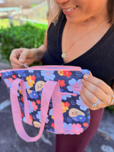 Wide Lunch Bag: Cute Lil Fukuoka