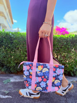 Wide Lunch Bag: Cute Lil Fukuoka