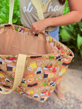 Large Ultimate Tote: OkazuYAY Khaki