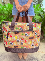 Large Cooler Bag: OkazuYAY Khaki