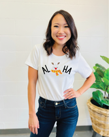 [PREORDER] Women's Tee: Aloha Musubi Reindeer