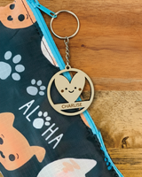 [PREORDER] Custom Keychain: Happy Heart